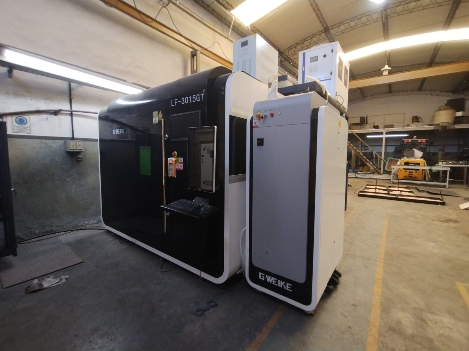 Configuración de torno CNC