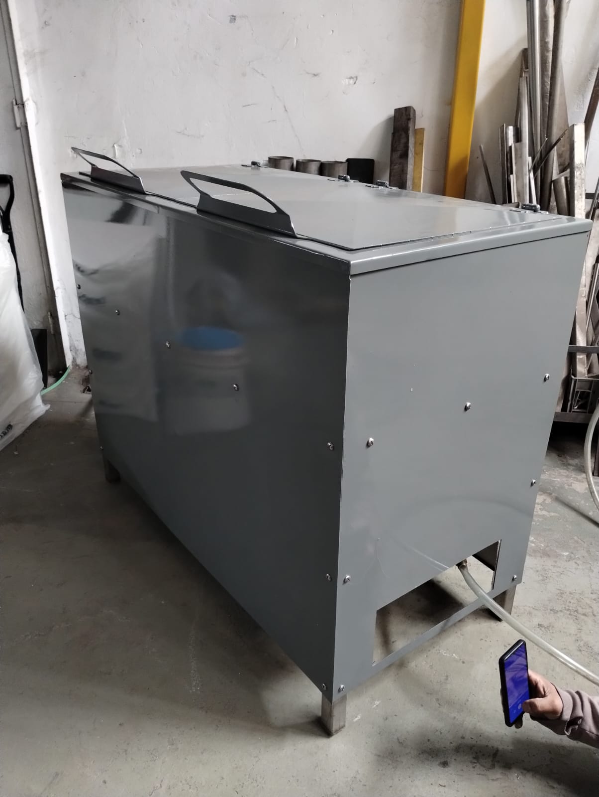 Plegado CNC de perfil de acero